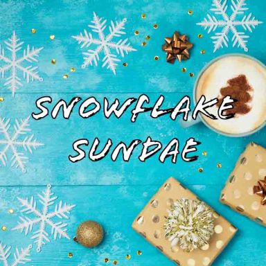 Snowflake Sundae Coffee